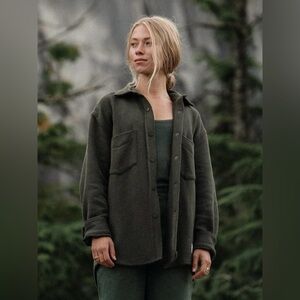 ANIAN | snap button cotton long sleeve | size medium